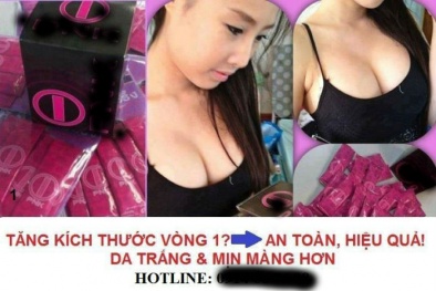 Thuốc nở ngực hay nở…bệnh?